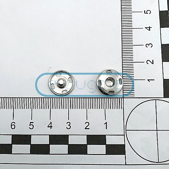 Dikme Çıtçıt Düğme 15 mm 24 boy Paslanmaz Dört Delikli ERD150P4