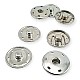 21 mm 34 L 7/8" Sew-On Snap Button Brass Stainless ERD210PR