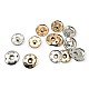 21 mm 34 L 7/8" Sew-On Snap Button Brass Stainless ERD210PR