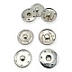 21 mm 34 L 7/8" Sew-On Snap Button Brass Stainless ERD210PR