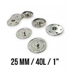 25 mm 40 boy Dikme Çıtçıt Düğme Pirinç Paslanmaz ERD250PR