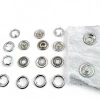 Prong Snap Fastener 15 mm - 0,59" Large Size Stainles Steel Snap Fastener Whit Double Sided Ring ERC0015TIRP