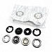 Prong Snap Fastener 15 mm - 0,59" Large Size Snap Fastener Whit Double Sided Ring ERC0015TIRPRU