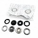 Prong Snap Fastener 15 mm - 0,59" Large Size Snap Fastener Whit Double Sided Ring ERC0015TIRPRU