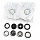 Prong Snap Fastener 15 mm - 0,59" Large Size Snap Fastener Whit Double Sided Ring ERC0015TIRPRU