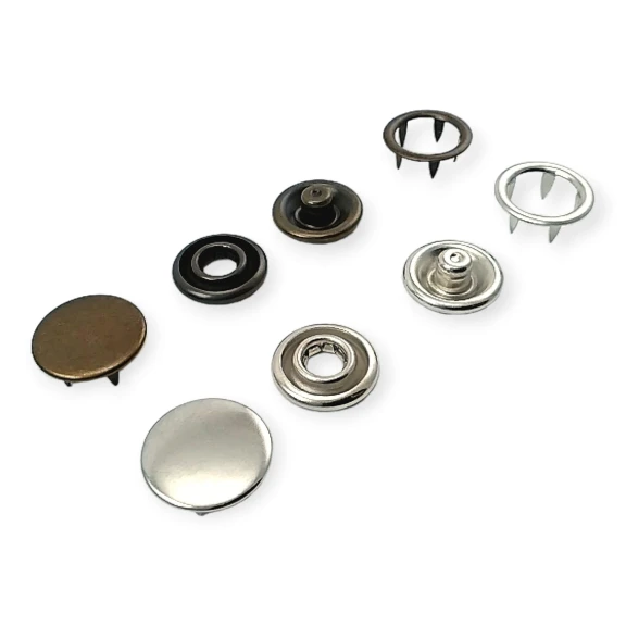 Tırnaklı Çıtçıt 18 mm Kapaklı ERC0017TIRPRKP