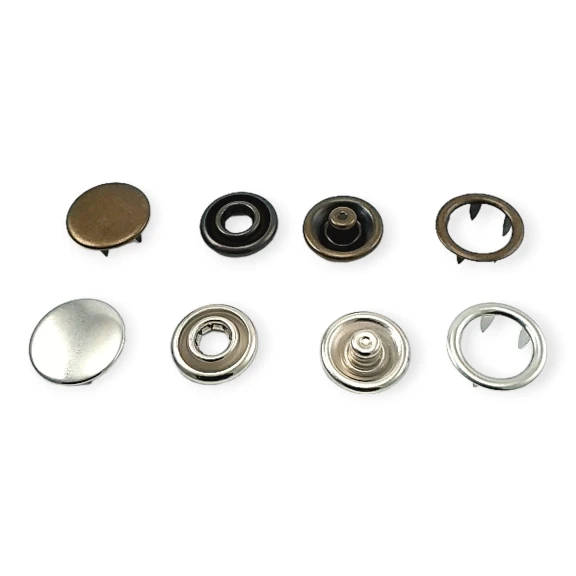 Tırnaklı Çıtçıt 18 mm Kapaklı ERC0017TIRPRKP