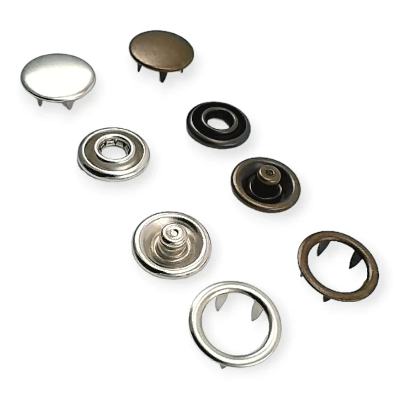 Tırnaklı Çıtçıt 18 mm Kapaklı ERC0017TIRPRKP