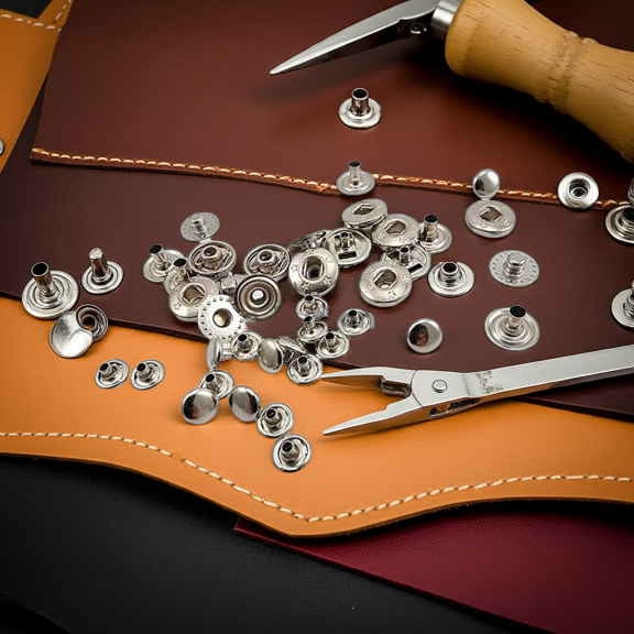 VT2 Çıtçıt 6 mm Çıtçıt Düğme Pirinç ERC00PR06