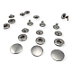 Snaps Fasteners 19/32" Stainless Alpha 15 mm 24L  Set Of 4 ERCA0015P