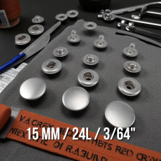 15 mm Alfa Paslanmaz Çıtçıt 54 Sistem 4 lü Takım ERCA0015P