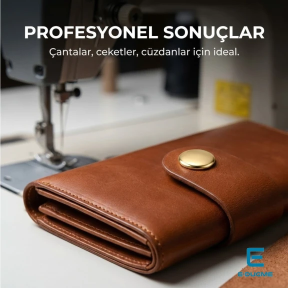 Alfa S 15 mm Plastik Çıtçıt 54 Sistem Pirinç 4 lü Takım ERCAS0015PL