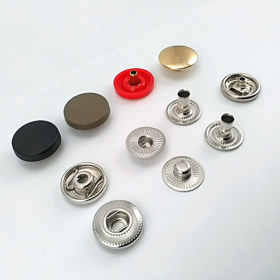 Alfa S 15 mm Plastik Çıtçıt 54 Sistem Pirinç 4 lü Takım ERCAS0015PL