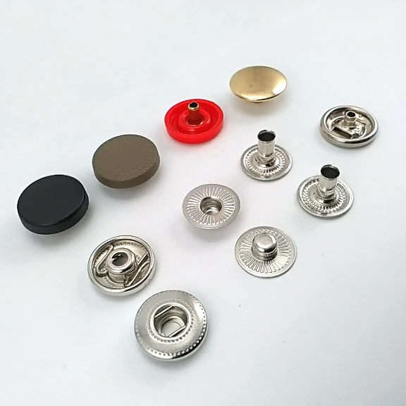 Alfa S 15 mm Plastik Çıtçıt 54 Sistem Pirinç 4 lü Takım ERCAS0015PL