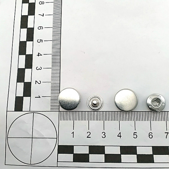 Çift Taraflı Çıtçıt Düğme 15 mm Çıt Çıt Düğme Para Tipi 4'lü Takım ERCB0015PR2K