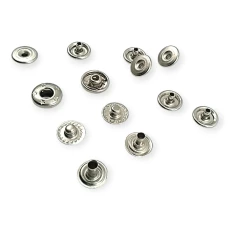 Gizli Çıtçıt 9 mm Kendinden Kenarlı Kapaklı Görünümlü - Vt2 Çıt Çıt ER00PR09G