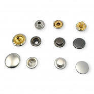 İtalyan Stil Bombeli Mont Çıtçıt Düğme Çıt Çıt Deluxe Serisi 1200 DLX001200B