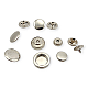 14 mm Coat Snap Button 22L /  35/64" Brass Deluxe Series PR140R200B