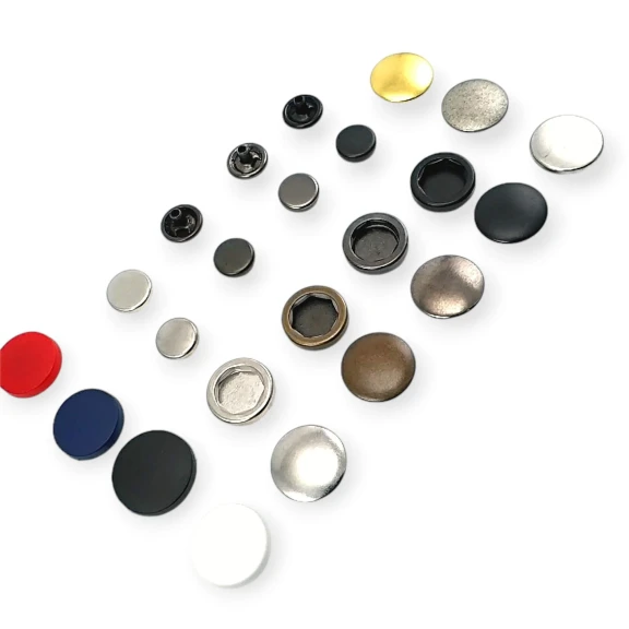 14 mm Mont Çıtçıt Düğme Pirinç Deluxe Serisi PR140R200B