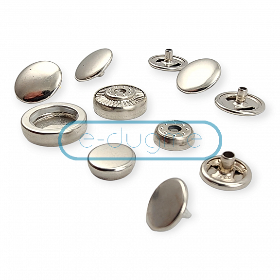 Italian style snap buttons