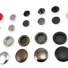 16 mm Mont Çıtçıt Düğme Pirinç Deluxe Serisi PR160R200B