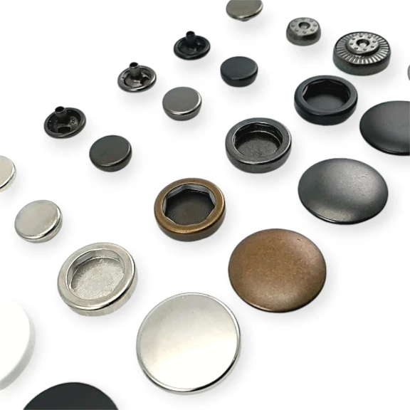 18 mm Mont Çıtçıt Düğme 250 ad Pirinç Deluxe Serisi PR180R200B