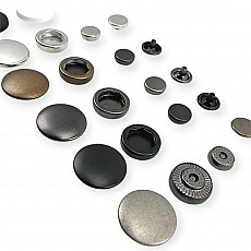 20 mm Mont Çıtçıt Düğme 250 ad Pirinç Deluxe Serisi PR200R200B