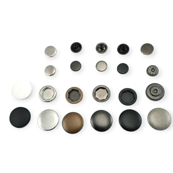 20 mm Mont Çıtçıt Düğme 250 ad Pirinç Deluxe Serisi PR200R200B