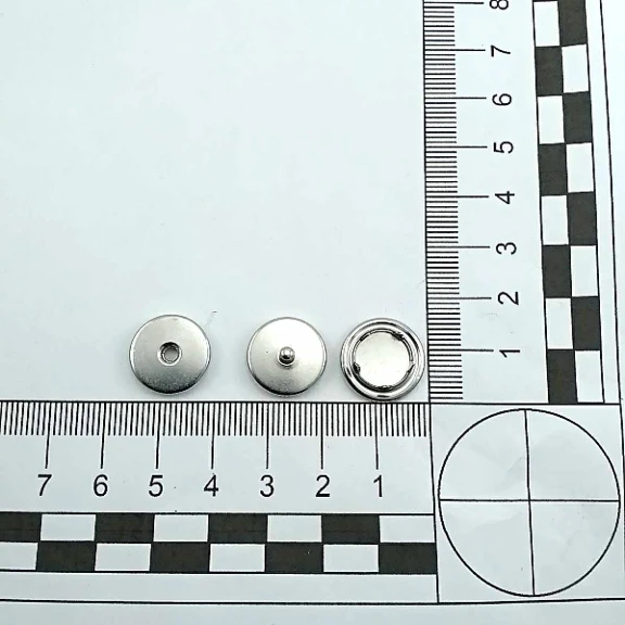 Klıkıt Mont Çıtçıt Düğme 250 ad Pirinç Deluxe Serisi Çift Kapaklı PRV30R300