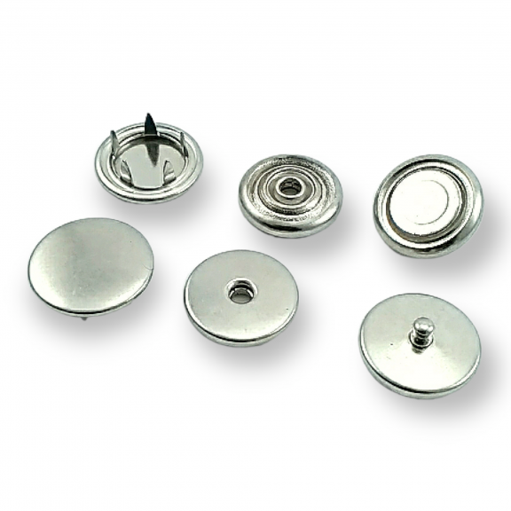 Klıkıt Mont Çıtçıt Düğme 250 ad Pirinç Deluxe Serisi Çift Kapaklı PRV30R300