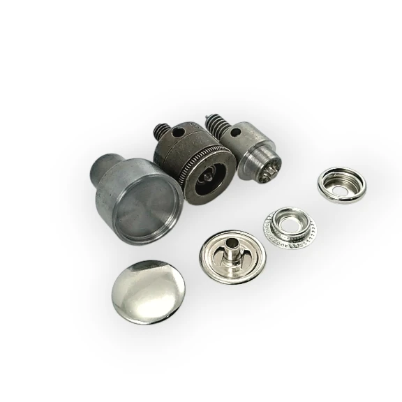 15 mm Çıft Taraflı Mont Çıtçıt Düğme Hafif Bombeli Pirinç 61 Sistem PR150S61CFT