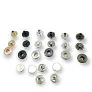 10,5 mm Para Tipi Çıtçıt Düz 54 Sistem Pirinç 4 lü Takım ERCB0105PRP