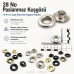 Kuşgözü No 28 Paslanmaz İç Çap 13 mm ER0028P