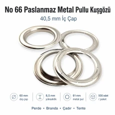 Kuşgözü No 66 40,3 mm Paslanmaz Perde ve Branda Kuşgözü ER0066P