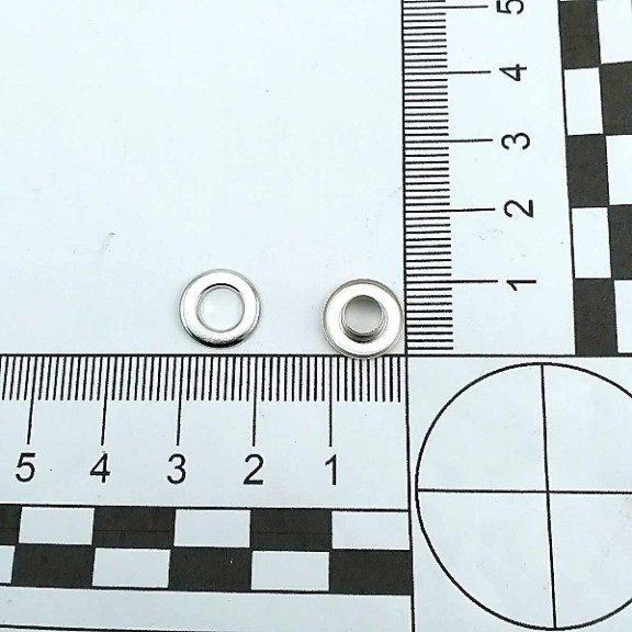 Çift Taraflı Kuşgözü No 3 Pirinç 4,8 mm (500 Ad/Paket) ERB0003PRC