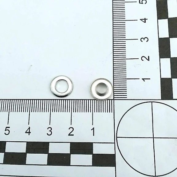 Çift Taraflı Kuşgözü No 3 Pirinç 4,8 mm (500 Ad/Paket) ERB0003PRC