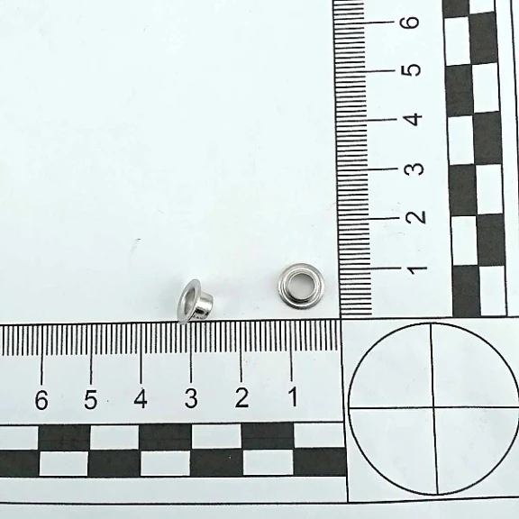 No 3 Pirinç Kısa Kuşgözü 5 mm (500 Ad/Paket) ERB0003PRK