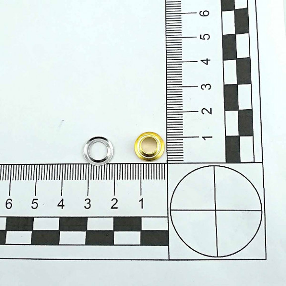 Bombeli Kuşgözü No 4 Pirinç 6 mm (500 Ad/Paket) ERB0004PR