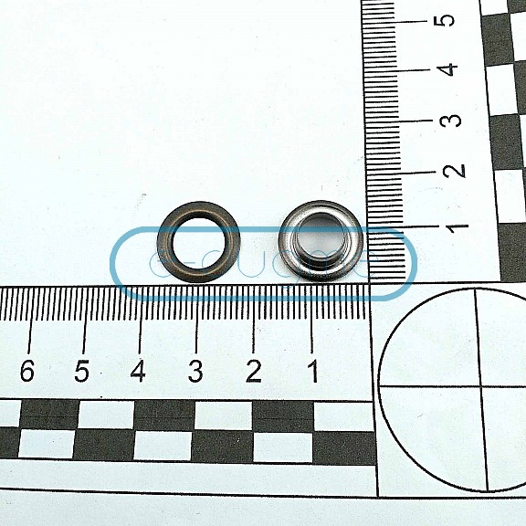Curved Eyelet 5/16" Brass 8 mm (500 Pcs/Pack) ERB0005PR