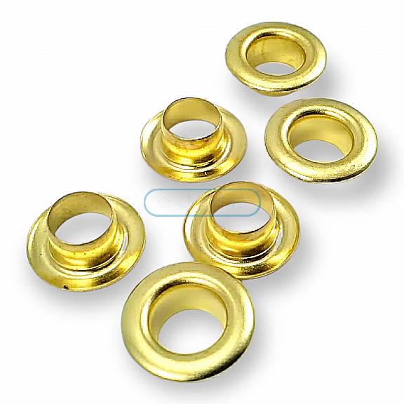 Curved Eyelet 5/16" Brass 8 mm (500 Pcs/Pack) ERB0005PR