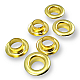 Curved Eyelet 5/16" Brass 8 mm (500 Pcs/Pack) ERB0005PR