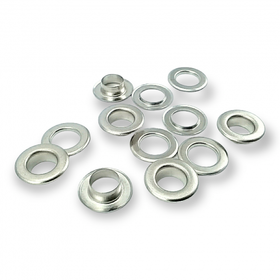 Çift Taraflı Kuşgözü No 5 Pirinç 8 mm (500 Ad/Paket) ERB0005PRC