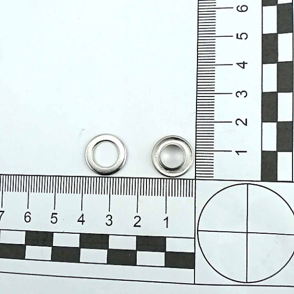 Çift Taraflı Kuşgözü No 5 Pirinç 8 mm (500 Ad/Paket) ERB0005PRC