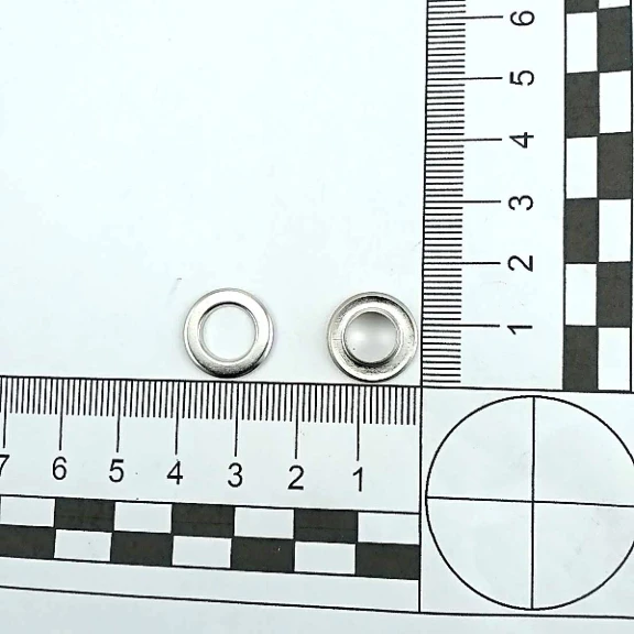 Çift Taraflı Kuşgözü No 5 Pirinç 8 mm (500 Ad/Paket) ERB0005PRC