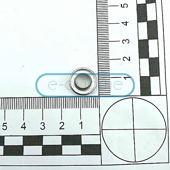 Coin Type Eyelet 19/64" Brass 7,5 mm ERB0005PRP