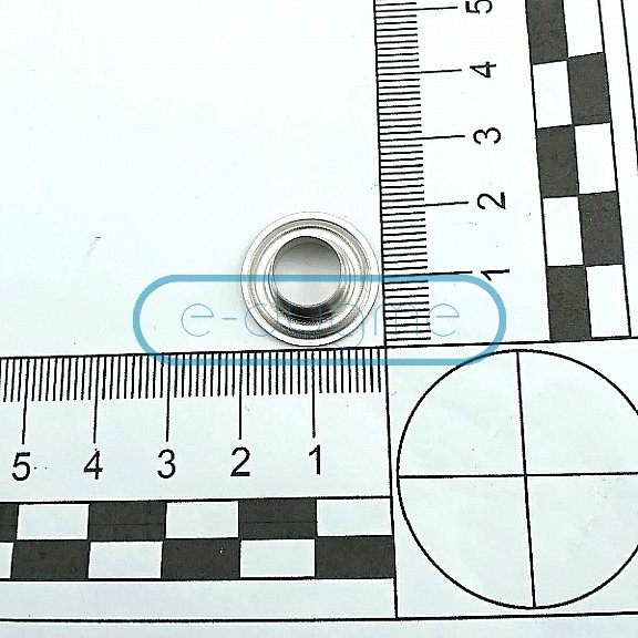 Curved Eyelet 23/64"  Brass 9.3 mm Contoured (500 Pcs/Pack) ERB0024PRKON
