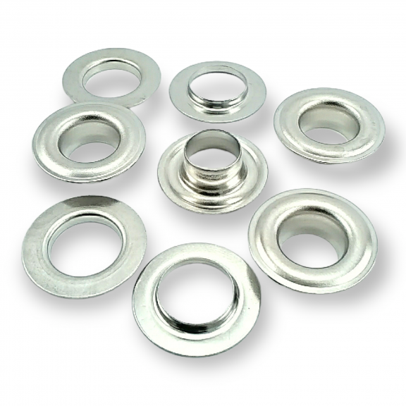 Curved Eyelet 15/32" Brass 12 mm Contoured (500 Pieces/Pack) ERB0027PRKON