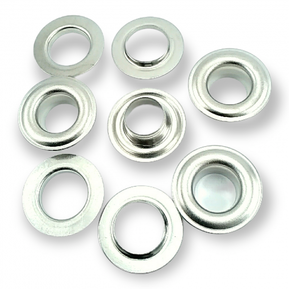 Curved Eyelet 15/32" Brass 12 mm Contoured (500 Pieces/Pack) ERB0027PRKON