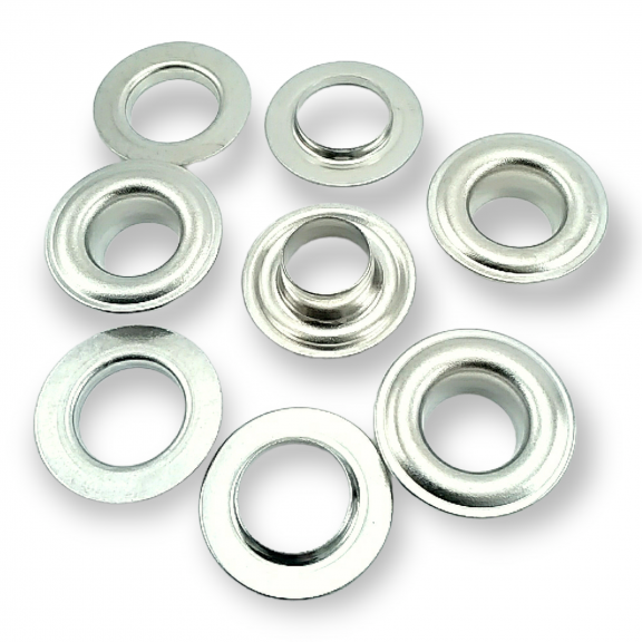 Curved Eyelet 15/32" Brass 12 mm Contoured (500 Pieces/Pack) ERB0027PRKON