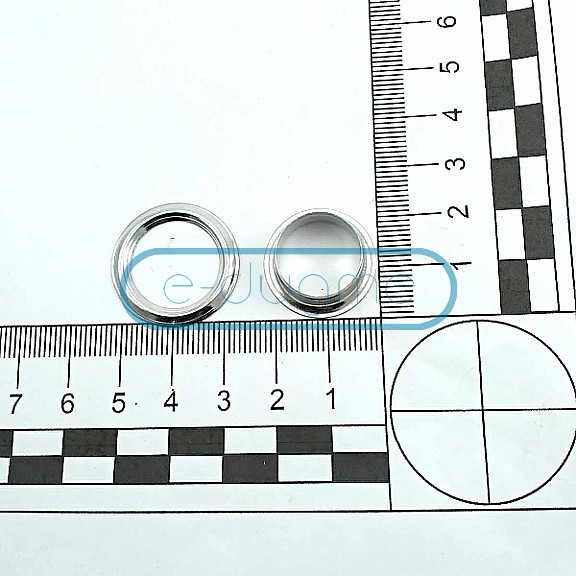 Flat Eyelet 39/64"  Brass 15,5 mm Narrow ERD0028PRDAR